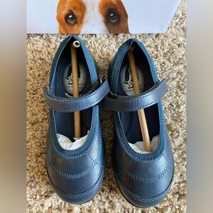 Girls Hush Puppies Reese Mary Jane - Navy - 11.5 W
